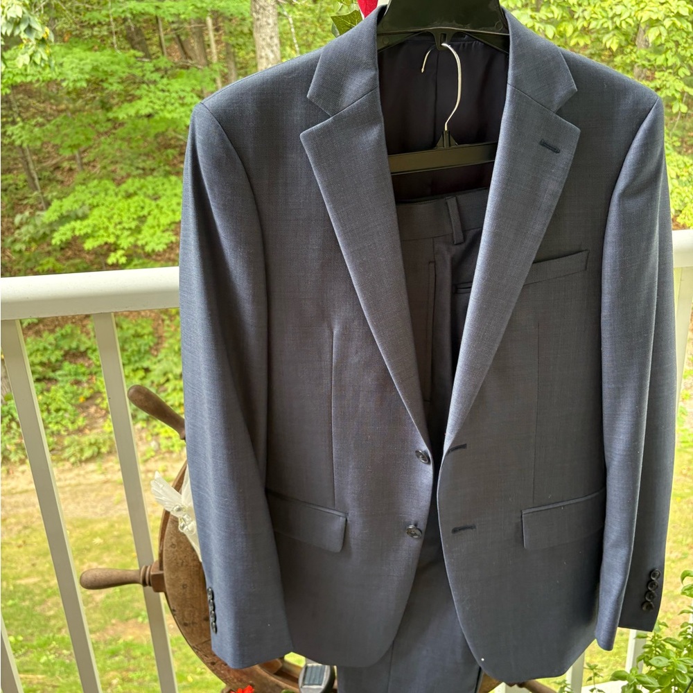 Calvin Klein Dark Gray Suit
